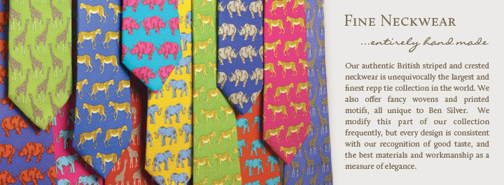 Fine Neckwear...entirely hand made
