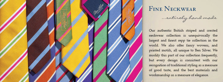 Fine Neckwear...entirely hand made