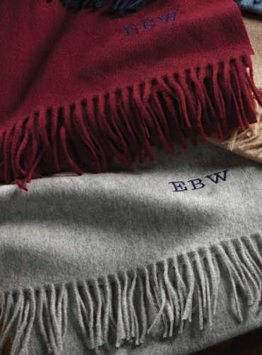 Personalized Cashmere Scarves