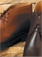 The Reverse Calf Chukka Boots