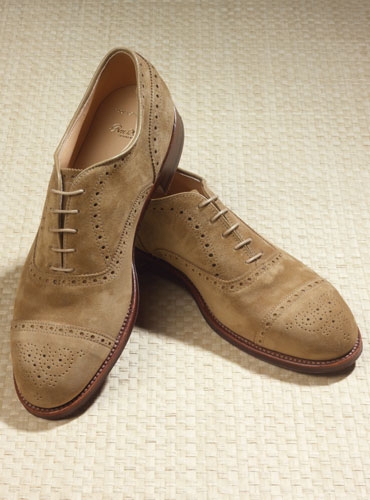 alden cap toe blucher