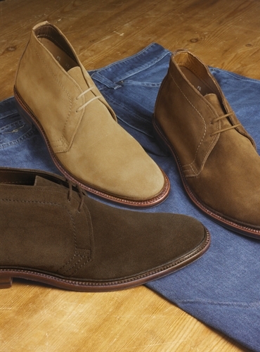 tan suede chukka boots