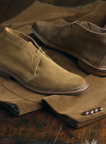 tan suede chukka boots