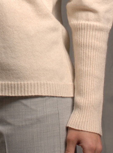 ivory mock turtleneck