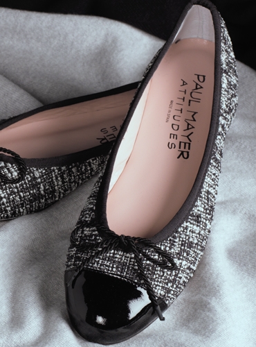 womens tweed flats