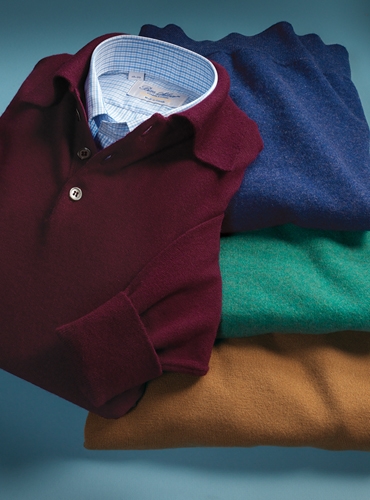 Cashmere Polo Sweaters