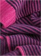 Cashmere Gloves in Pink & Denim