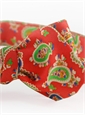 Bow Printed Paisley Coral