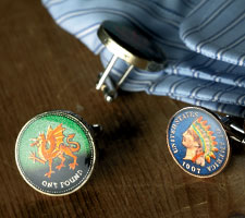 Authentic Coin Cufflink Collection