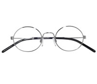 Classic Round Metal Frame in Silver