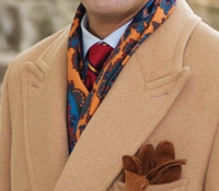 Camel hair Polo Coat