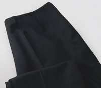 ladies black wool trousers