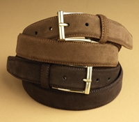tan brogue belt