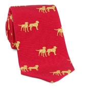 Tie Woven Lab New Red