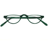 Silver Line Reader in Green