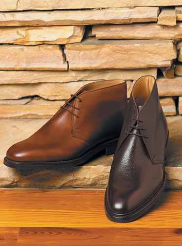 The Reverse Calf Chukka Boots