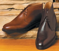 The Reverse Calf Chukka Boots