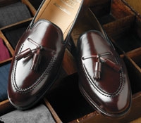 The Cavendish Tassel Loafer in Cordovan