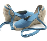 Turquoise Espadrilles