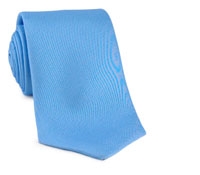 Tie Printed Solid Cobalt