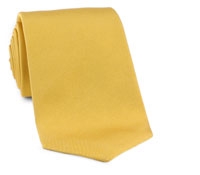 Saffron Woven Solid Tie