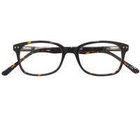 Slim Rectangular Frame in Tortoise