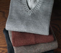Alpaca and Silk Sweater Vest