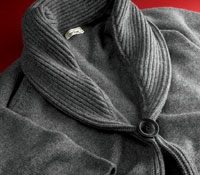 4-ply Cashmere Sweater Coat