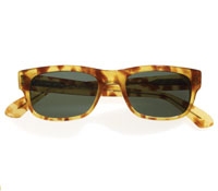 Lafont Demi-Blond Rectangular Sunglasses