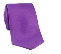 Tie Printed Solid Violet