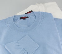 Wool and Cashmere Crewneck Sweater
