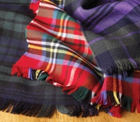 Wool and Angora Scarf