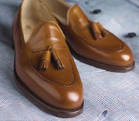The Cavendish Tassel Loafer in Tan