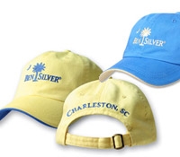 Youth Size Ben Silver Logo Caps