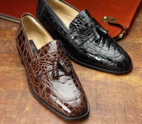 Tassel Crocodile Loafer