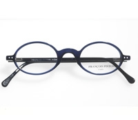 Classic Oval Frame in Marine and Black