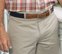 Brushed Cotton Shorts British Khaki