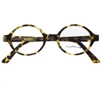 Small Oval Frame in Antique Tortoise