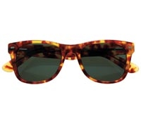 Classic Square Sunglasses in Paris Tortoise