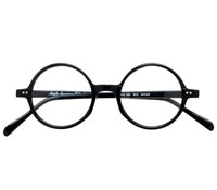 Black English Round Frame
