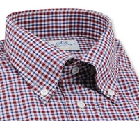 Plaid Red/Blue Sport Shirt