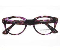 Bold Cateye Frames in Purple and Brown