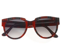Red Tartan Sunglasses