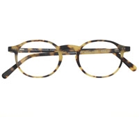 Classic Oval Frame in Tokyo Tortoise
