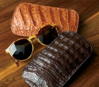 Crocodile Eyeglass Cases