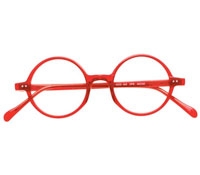 Pure Red English Round Frame