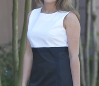 Black and White Dress