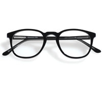 Semi-Square Black Frame