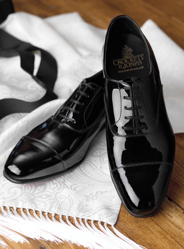 crockett and jones patent leather shoes
