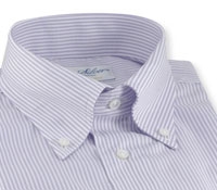 Bengal Stripe Oxford Lilac Shirt